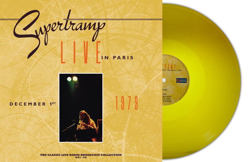 LIVE IN PARIS RADIO BROADCAST DECEMBER 1979 - Front Cover