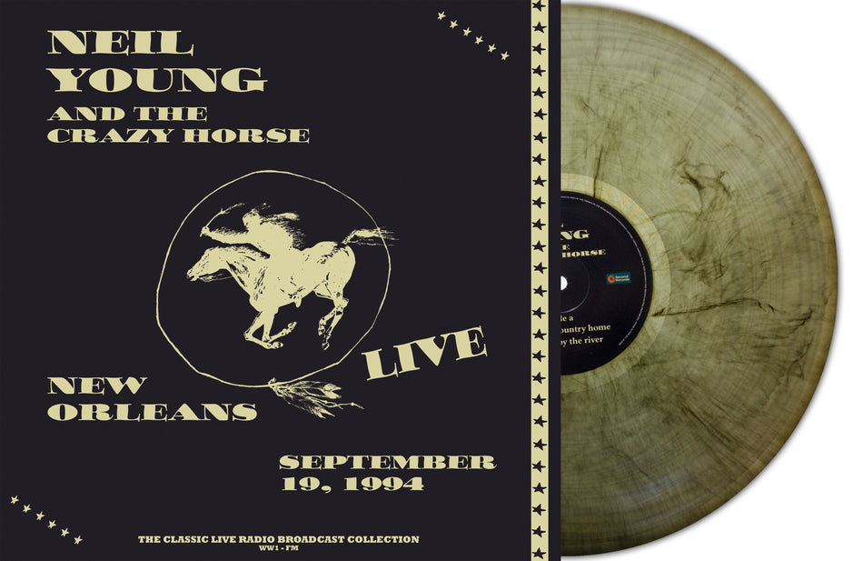 LIVE IN NEW ORLEANS RADIO BROADCAST SEPTEMBER 1994 - Front Cover