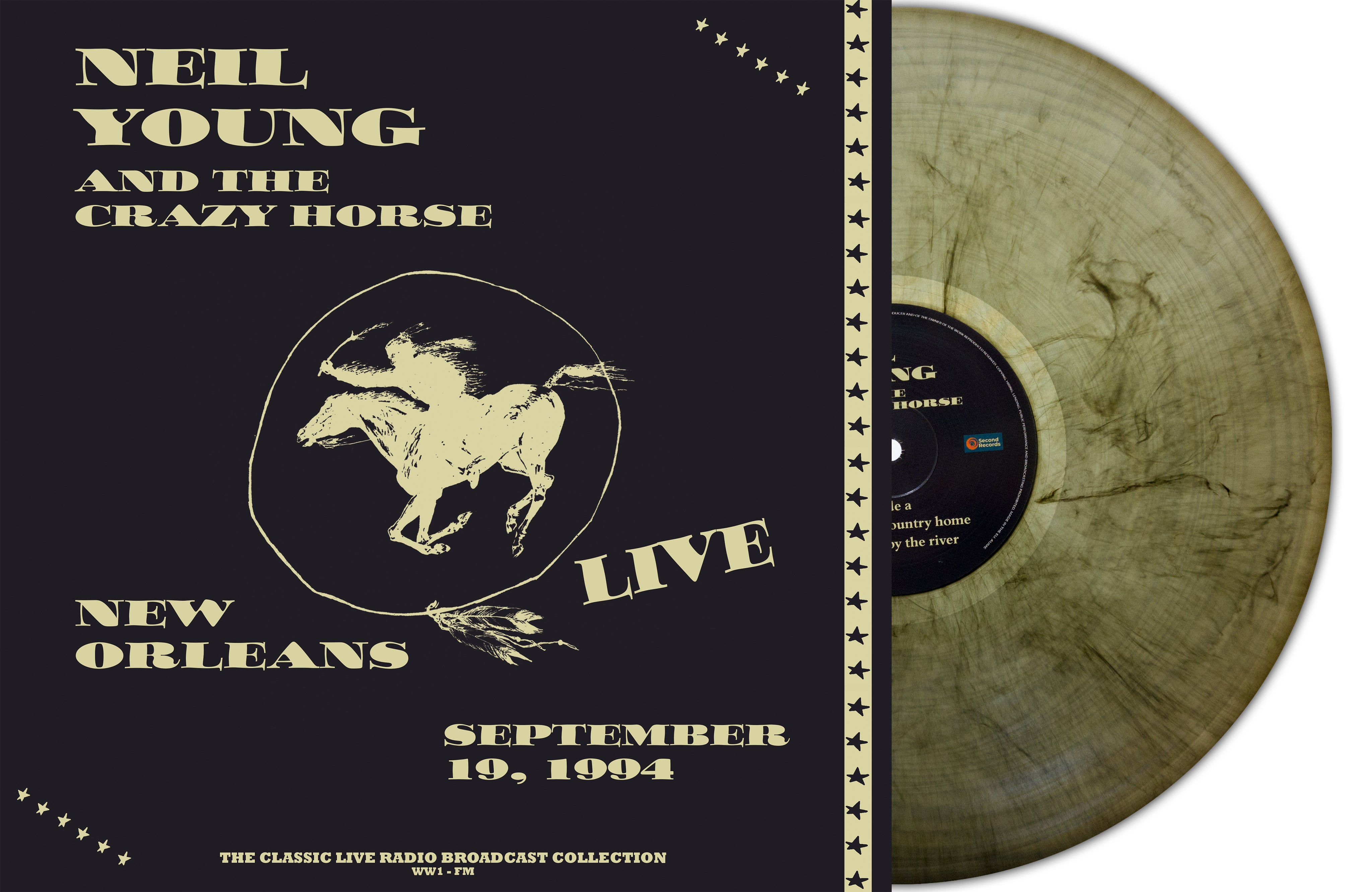LIVE IN NEW ORLEANS RADIO BROADCAST SEPTEMBER 1994 - Front Cover