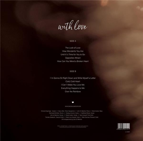 WITH LOVE - Front Cover