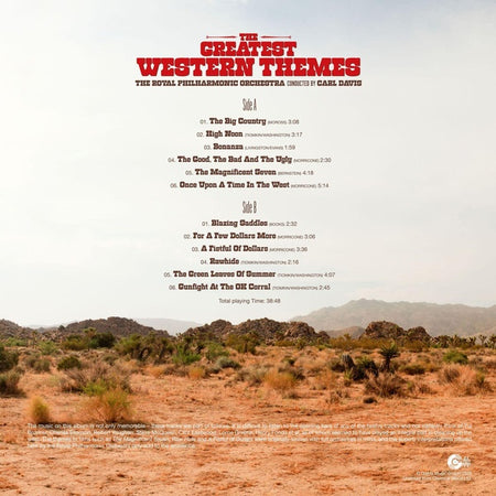 GREATEST WESTERN THEMES - Front Cover