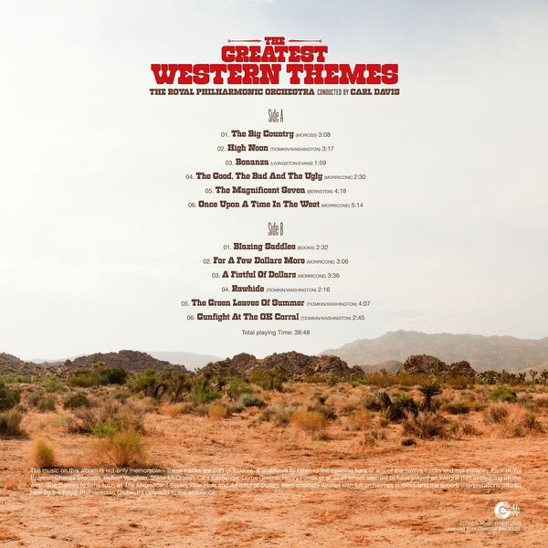 GREATEST WESTERN THEMES - Front Cover