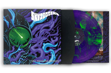 12021 : Post-Electric Apocalypse/180g/Smoke Green And Purple Vinyl - Front Cover