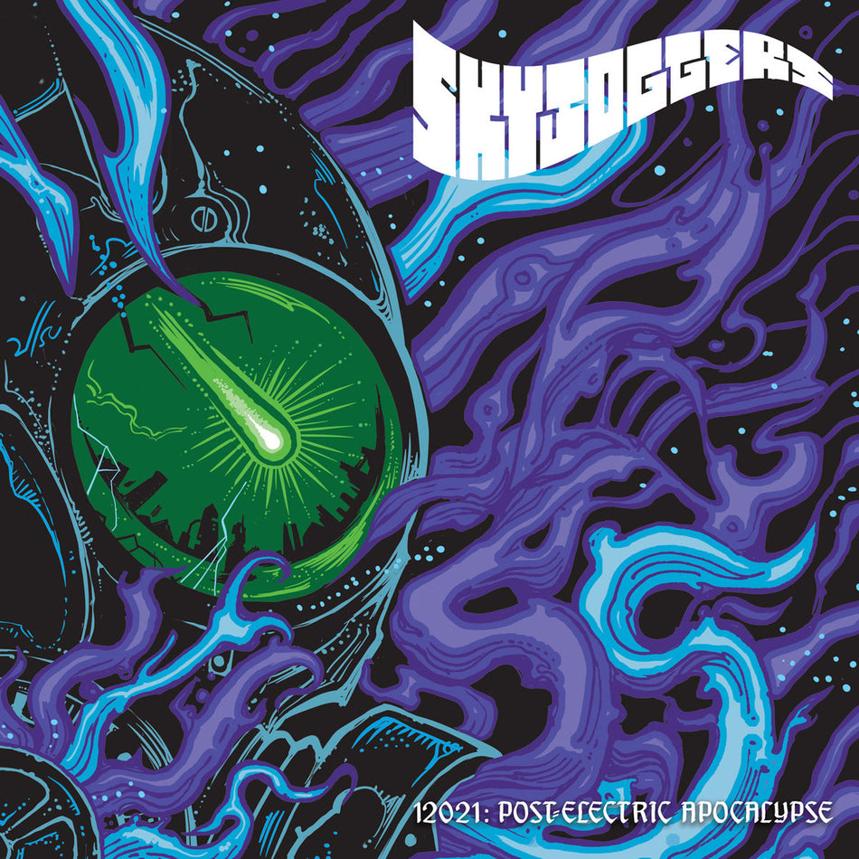 12021 : Post-Electric Apocalypse/180g/Smoke Green And Purple Vinyl - Front Cover