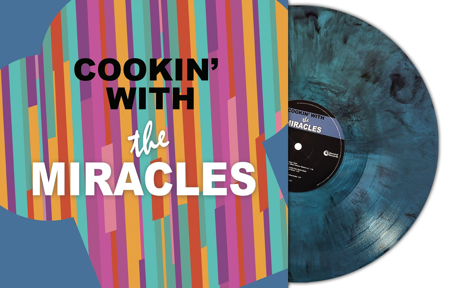 COOKIN WITH THE MIRACLES - Front Cover