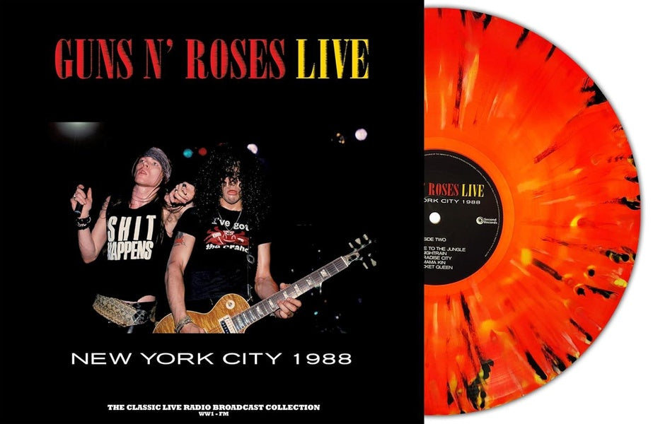 LIVE IN NEW YORK CITY RADIO BROADCAST 1988 - Front Cover