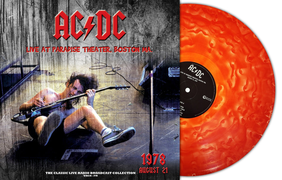 LIVE AT PARADISE THEATER BOSTON 1978 - Front Cover
