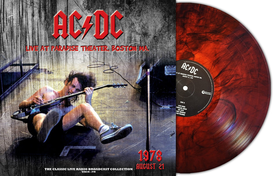 LIVE AT PARADISE THEATER BOSTON 1978 - Front Cover