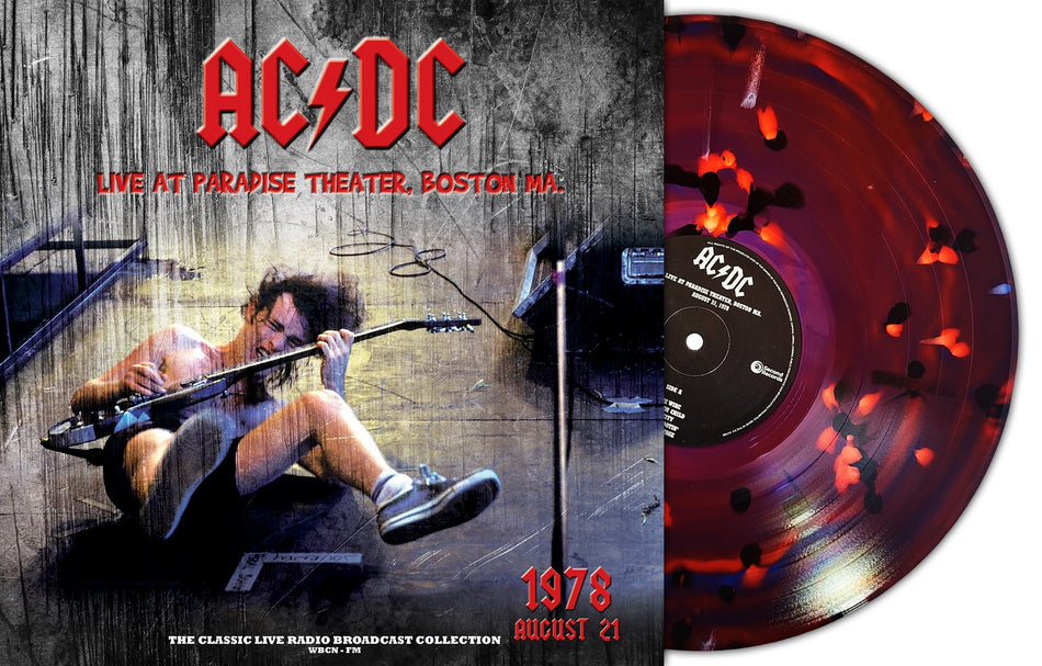 LIVE AT PARADISE THEATER BOSTON 1978 - Front Cover