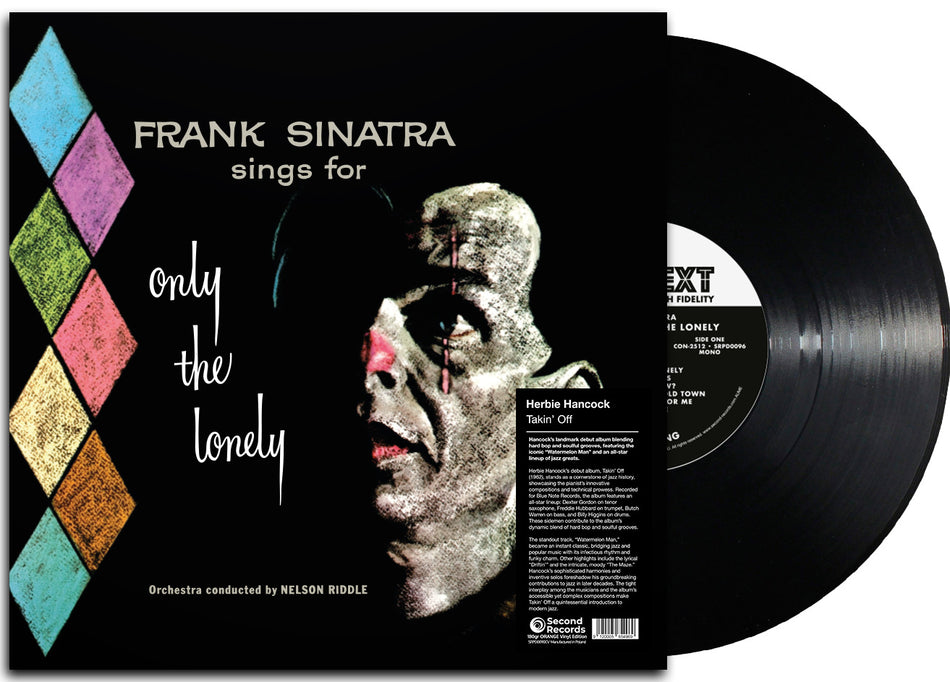 SINGS FOR ONLY THE LONELY - Front Cover