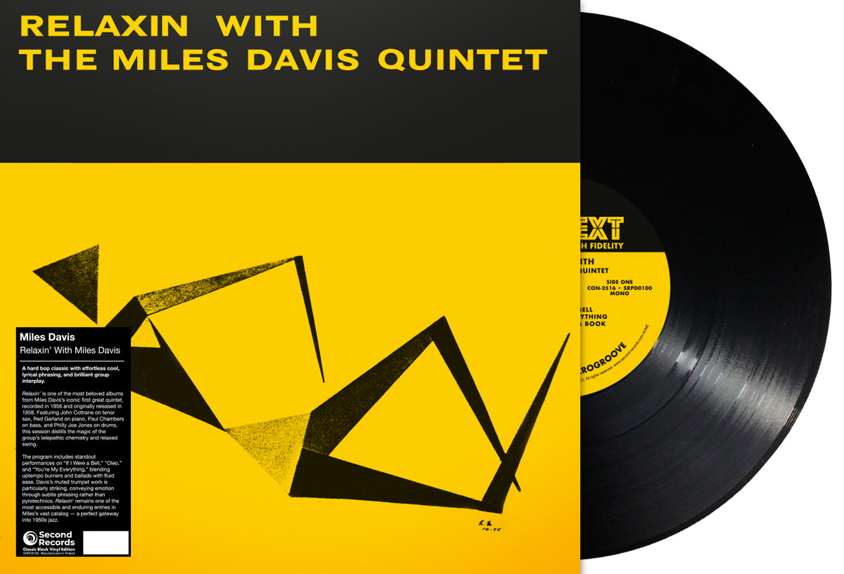 RELAXIN WITH THE MILES DAVIS QUINTET - Front Cover