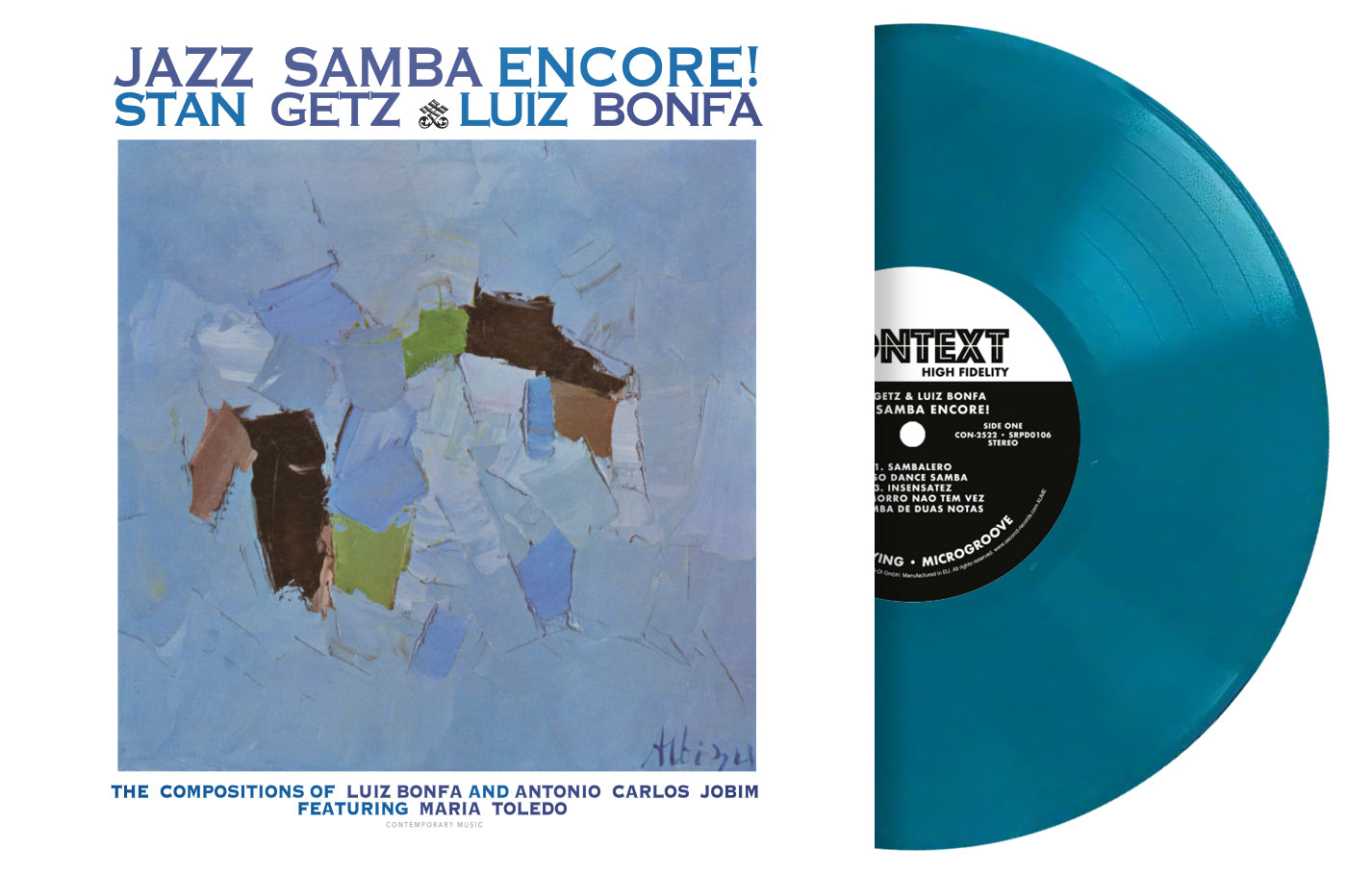 JAZZ SAMBA ENCORE !/180 GR GATEFOLD SLEEVE BLEU PETROLE - Front Cover