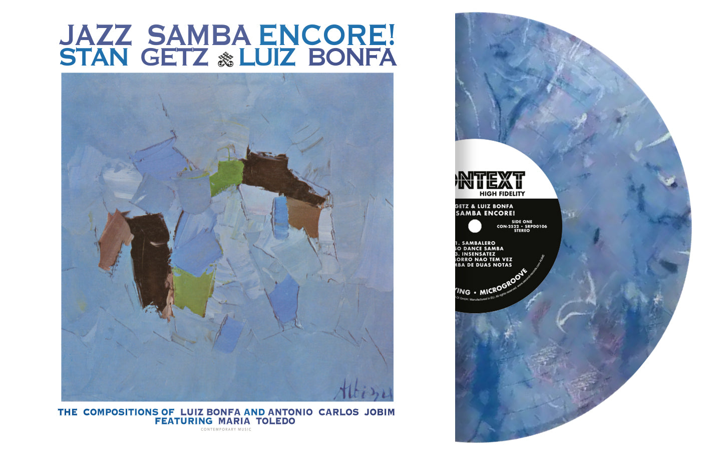 JAZZ SAMBA ENCORE !/180 GR GATEFOLD SLEEVE MARBRE BLEU - Front Cover