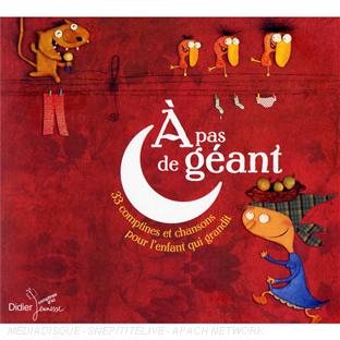À pas de géant (CD) - Front Cover