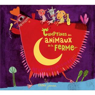 Comptines des animaux de la ferme - Front Cover