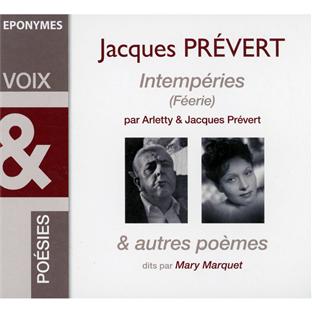 Intempéries et autres poèmes - Front Cover