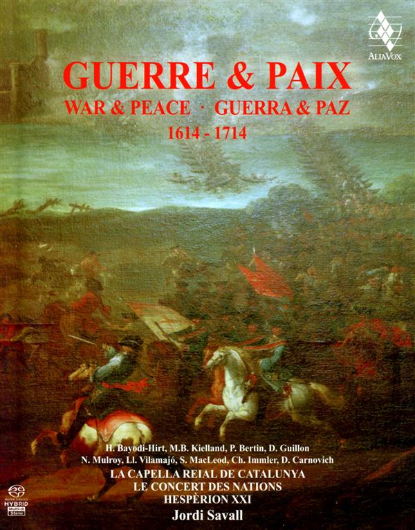 Guerre et paix 1614-1714, Inclus livre - 2 SACD - Front Cover