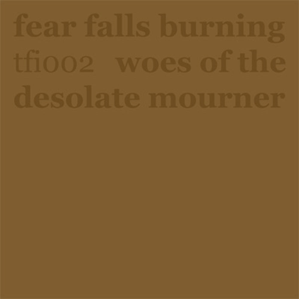 7-WOES OF THE DESOLATE.. - Front Cover