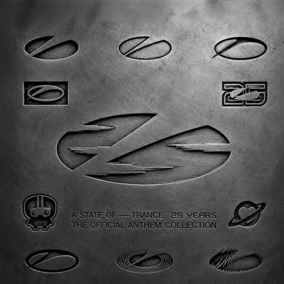 A State Of Trance 25 Years - The Official Anthem Collection Édition Limitée Vinyle Argent - Front Cover