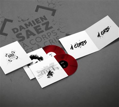 DAMIEN SAEZ à corps et cris Exclusivité Fnac Vinyle Rouge - Front Cover