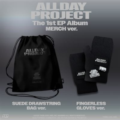 Allday Project (Merch Version Fingerless Gloves) - Front Cover