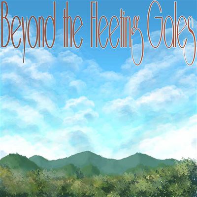 Beyond The Fleeting Gales Vinyle Bleu et Blanc - Front Cover
