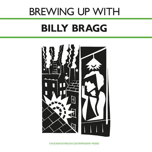 Brewing Up With Billy Bragg Vinyle Vert - Front Cover