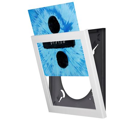 Cadre blanc pour disque vinyle à ouverture frontale Show and Listen - Front Cover