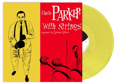 Charlie Parker With Strings Édition Limitée Vinyle Jaune - Front Cover