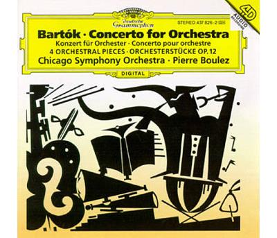 Concerto for orchestra SHM-CD - Front Cover