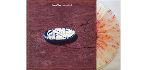 Conclusion Vinyle Orange Transparent et Noir - Front Cover