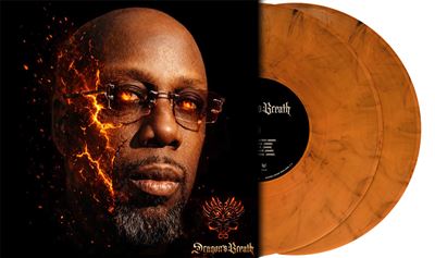 Dragon's Breath Vinyle Orange Marbré - Front Cover