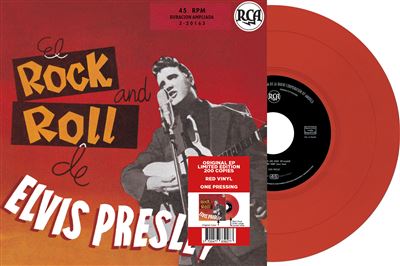 El Rock And Roll Vinyle Rouge - Front Cover