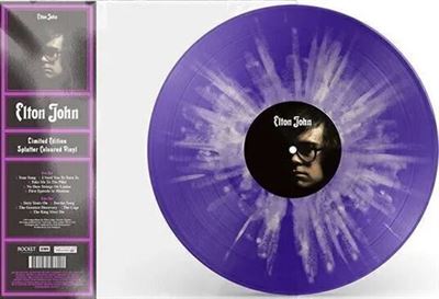 Elton John Vinyle Mauve - Front Cover
