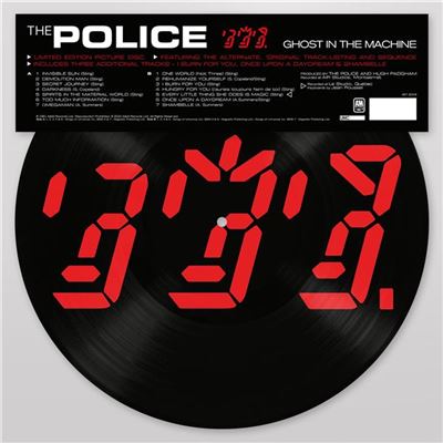 Ghost In The Machine Picture Disc - Front Cover