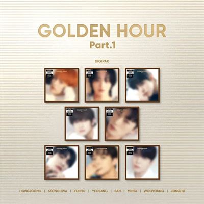 GOLDEN HOUR Part 1 Europe Hello82 Exclusive - Front Cover