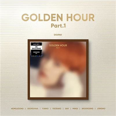 GOLDEN HOUR Part 1 / Hong Joong Version UK Exclusive - Front Cover