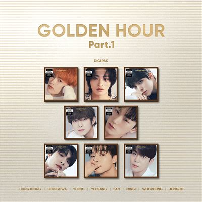GOLDEN HOUR : Part.1 YH Version Europe Hello82 Exclusive - Front Cover