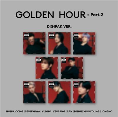 GOLDEN HOUR : Part 2 / Hello 82 Exclusive Edition (Digipak Version) - Front Cover