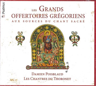 Les Grands Offertoires Grégoriens Volume 1 - Front Cover