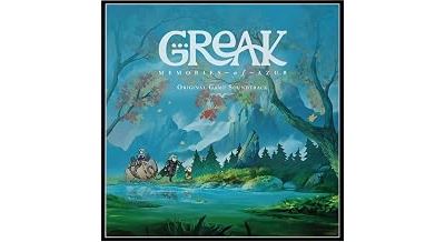 Greak : Memories Of Azur - Original Soundtrack Vinyle Bleu - Front Cover