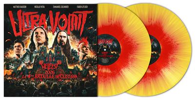 HELLFEST 2026 : LA QUATRIÈME BATAILLE DE CLISSON Édition Limitée Exclusivité Fnac Vinyle Jaune et Rouge - Front Cover