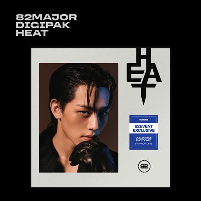82MAJOR - Heat : 82EVENT - Exclusive Edition / Heat (Digipak Format) Park Seok Joon Version - Front Cover