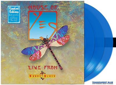 House Of Yes : Live From House Of Blues Vinyle Bleu - Front Cover