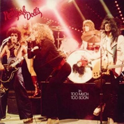 IN TOO MUCH TOO SOON  / CLEAR RED VINYL - Front Cover