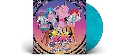 Jem And The Holograms : Music Is Magic Vinyle Bleu - Front Cover