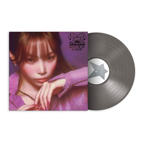 LE SSERAFIM 2nd Single Album Made My Night Vinyl (CHIC SILVER Version) Édition Limitée Exclusivité Fnac Vinyle Argent - Front Cover