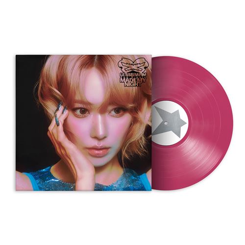LE SSERAFIM 2nd Single Album Made My Night Vinyl (HOT PINK Version) Édition Limitée Exclusivité Fnac Vinyle Rose - Front Cover