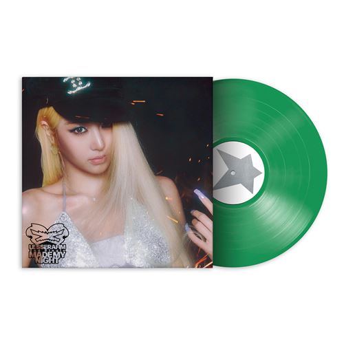LE SSERAFIM 2nd Single Album Made My Night Vinyl (SPRING GREEN Version) Édition Limitée Exclusivité Fnac Vinyle Vert - Front Cover