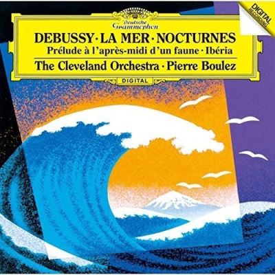 La mer, Nocturnes, Prélude à l'après-midi d'un faune SHM-CD - Front Cover